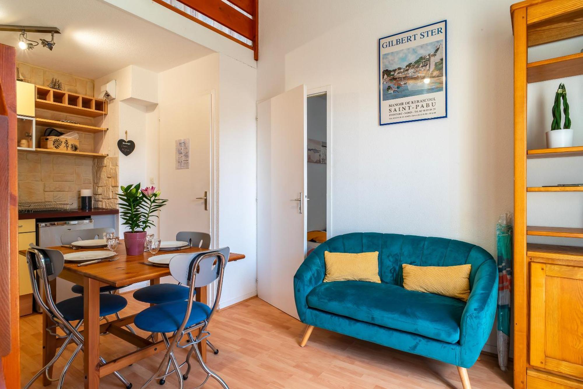 Glazik - Appartement A 5 Min De La Plage Saint-Nic Экстерьер фото